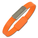 Bild von USB Armband - orange - 24cm