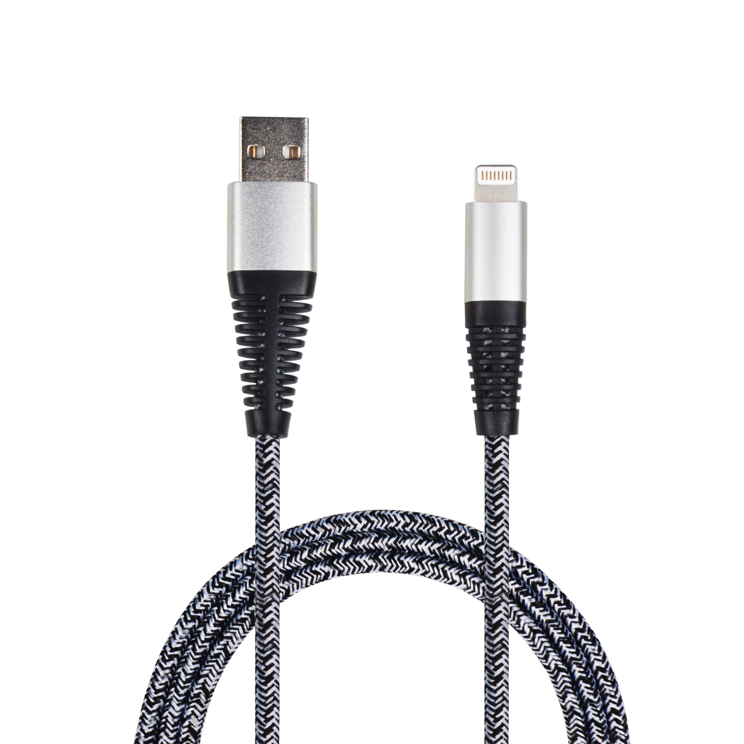 Bild von USB Datenkabel - silber - 100cm